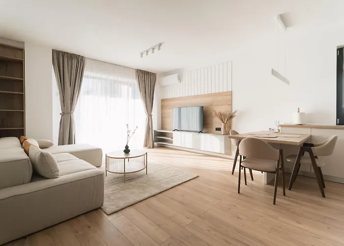 아파트 Flow 1 Bedroom With Parking 클루지나포카